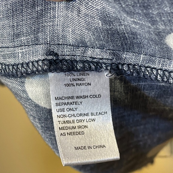 Navy Polka Dot Women's Top - Picture 4 of 9